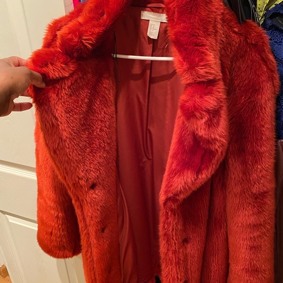 H&M faux fur coat - Picture 2 of 5